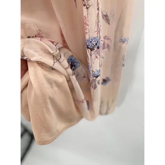 Love Crazy Blush Pink lined floral sundress Small - Picture 4 of 5